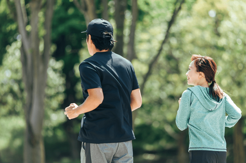 適度な運動で体重をコントロール